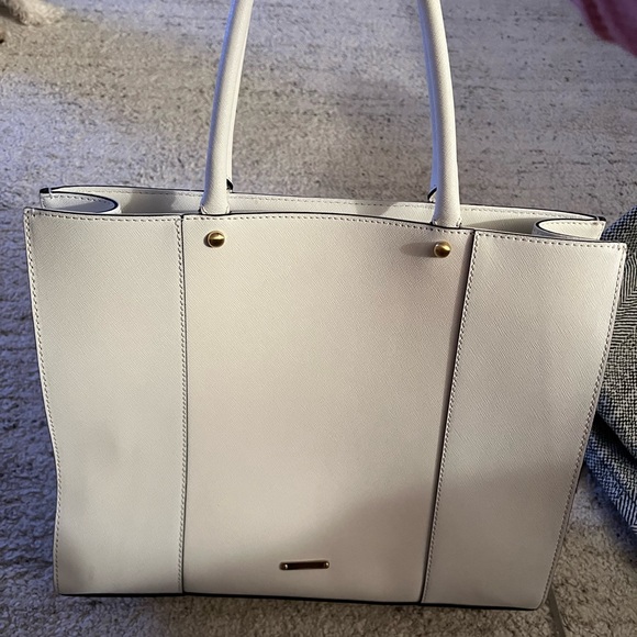 Rebecca minkoff classic white MAB tote - Picture 2 of 7